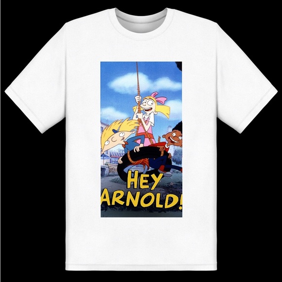 Tops - Hey Arnold graphic tee.